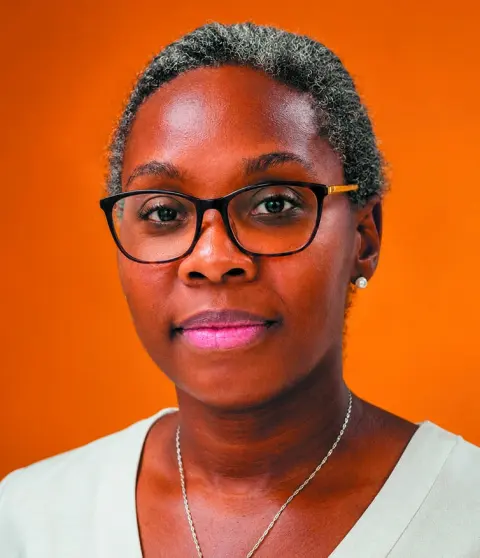 Leslie Étienne, orthoprothésiste chez HTCR à Saint-Denis